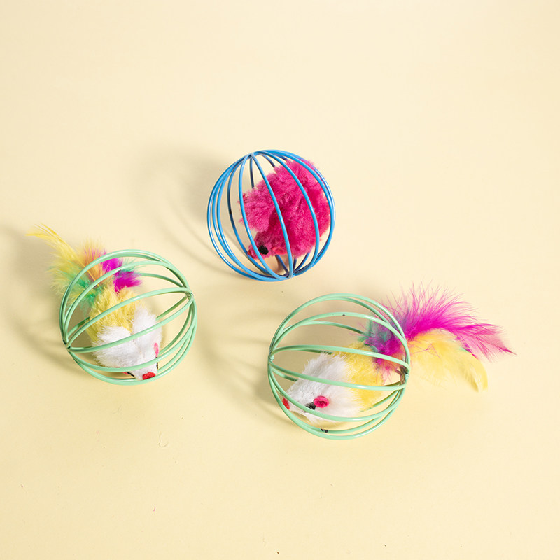 剑麻球猫咪球形发声逗猫铃铛球囚徒鼠猫咪猫玩具自嗨啃咬球防抑郁,淘宝优惠券,粉丝福利购,淘宝优惠卷