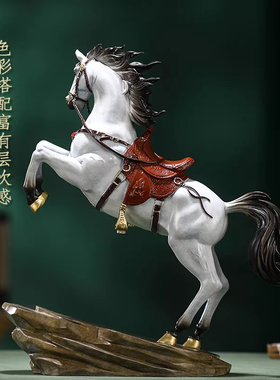 德国黄铜战马家居办公室轻奢摆件