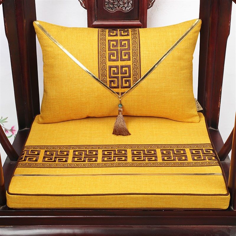 新红木沙发坐垫刺绣圈椅太师椅茶桌椅抱枕靠背四季通用定制,淘宝优惠券,粉丝福利购,淘宝优惠卷