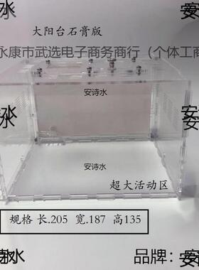 石膏蚁巢巢生亚克力城堡试管宠物生日特硬蚁巢宠物混凝土散装长宽