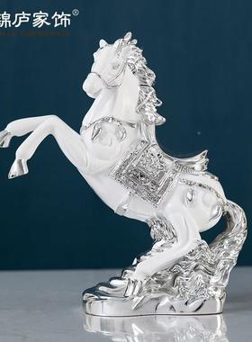 招财马摆轻奢件高档客厅品玄关柜酒电视柜办公室桌面ST204装饰乔