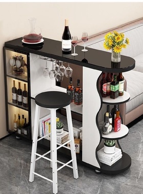 批发轻奢家用吧台桌现代简约靠墙酒柜客厅厨房隔断柜小户型小吧台