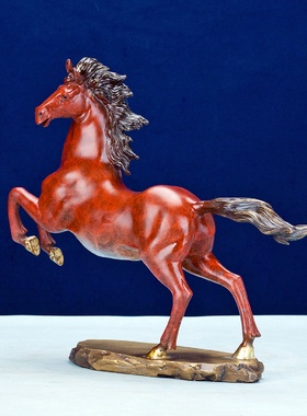 马到成功办公室装饰铜马摆件高端大气客厅高档工艺品开业乔迁礼品