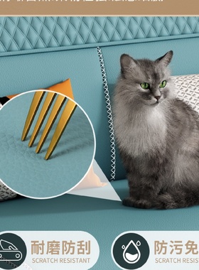 fc可折叠沙发床两用乳胶公寓小户型多功能双人家用客厅布艺懒人沙