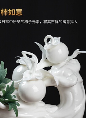 东方泥土事事如意摆件乔迁新居开业礼品搬新家客厅酒柜装饰品