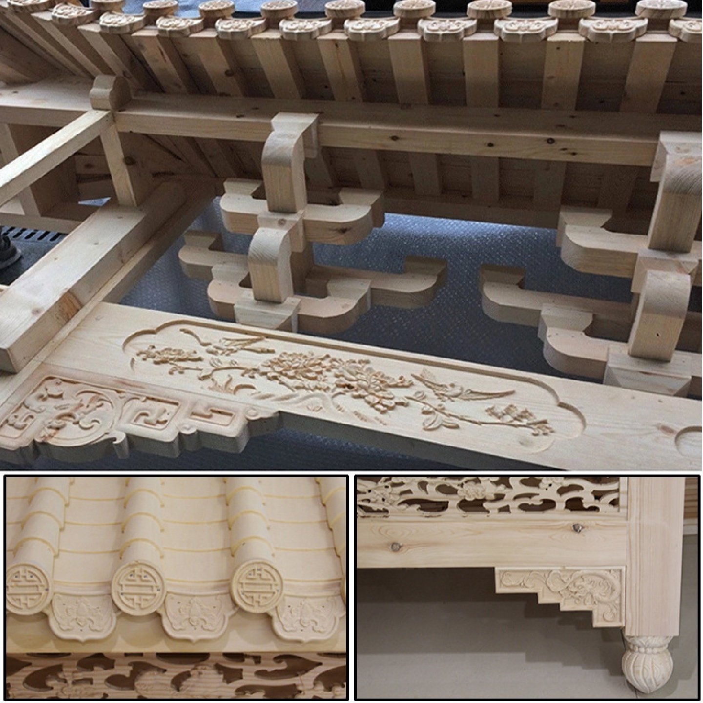 东阳木雕实木仿古屋檐中式门头装饰飞檐古建筑翘角排水门楼,淘宝优惠券,粉丝福利购,淘宝优惠卷