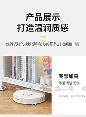 厨房微波炉防尘收纳柜家用落地多层置物架碗筷柜餐边柜橱柜储物柜
