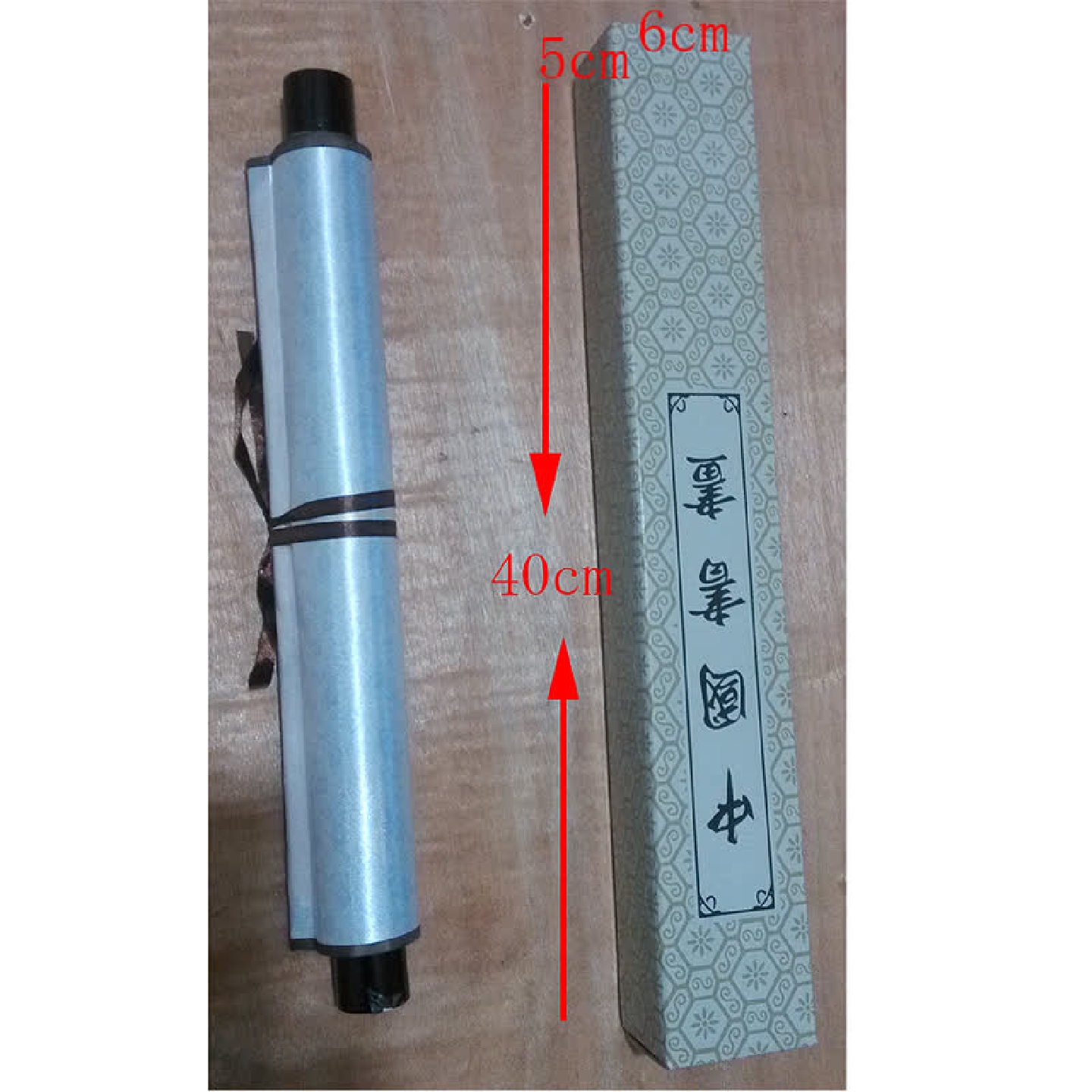 山水画风水招财画丝绸卷轴画江山多娇酒店宾馆办公室家居装饰挂画 - 图3