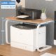 K8 printer rack desktop storage rack small copier double-layer multi-function office desk host storage