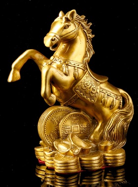 铜十二生肖黄铜狗鼠铜牛鸡蛇马虎兔龙羊猴猪家用办公室摆件工艺品