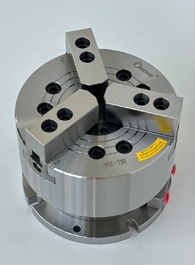 高精度立式三爪中空液压卡盘加工中心8寸卡盘钻床铣床卡盘不旋转