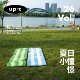 Effervescent autumn and winter thickened soft bedroom carpet bedside blanket long simple wavy striped bay window mat