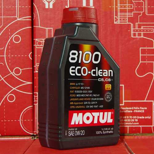 摩特 8100 ECO-CLEAN 0W-20 C5/C6 1L 国6B级 进口酯类全合成机油 - 图2