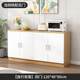 Add simple modern side cabinet large cabinet kitchen storage low cabinet 8574 storage cabinet counter household wall tea