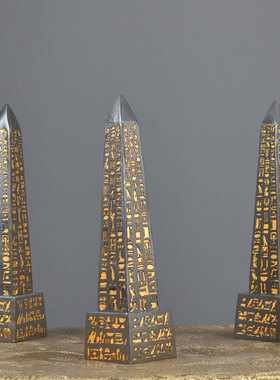 埃及镇宅纪念碑家居饰品摆件家饰品工艺品装饰品古埃及方尖碑摆设