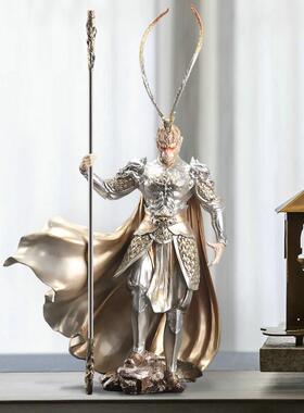 斗战胜佛客厅电视柜摆件齐天大圣孙悟空办公室摆设乔迁开业送礼