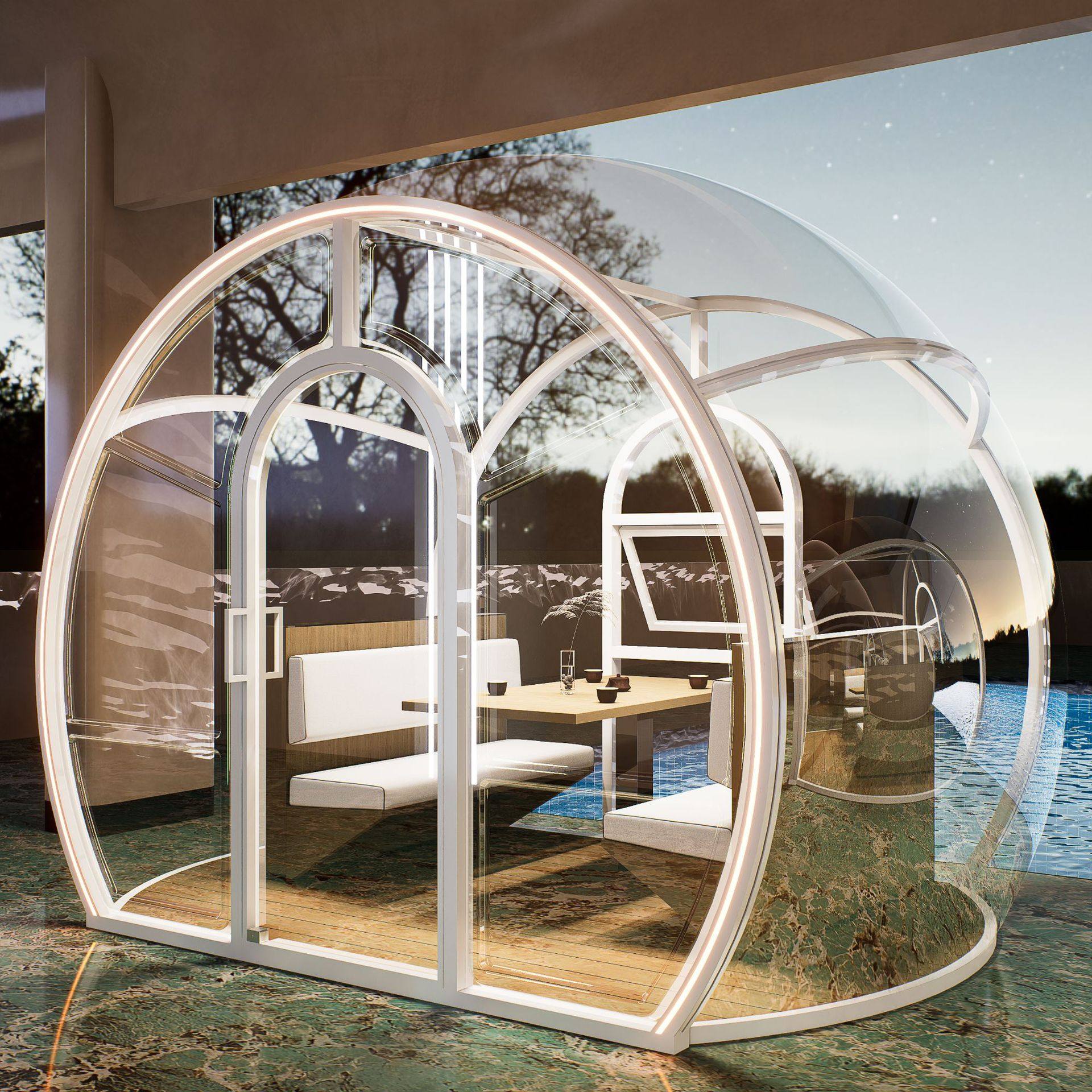 源头厂家网红户外特色观景餐厅PC星空房景区民宿酒店别墅露营帐篷,淘宝优惠券,粉丝福利购,淘宝优惠卷