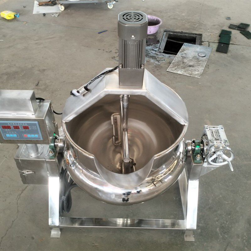 全自动小型熬膏机中草药熬制夹层锅熬梨膏枇杷膏馅料炒料机商用,淘宝优惠券,粉丝福利购,淘宝优惠卷