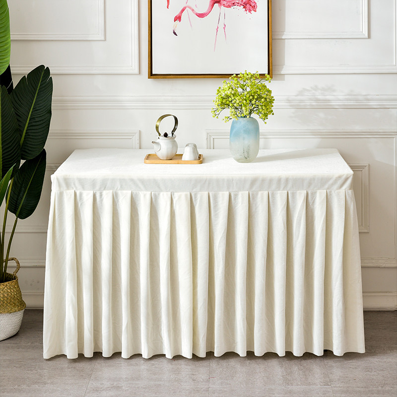 定制会议桌桌布绒布乒乓桌桌罩桌面绒布桌围裙甜品台布置,淘宝优惠券,粉丝福利购,淘宝优惠卷