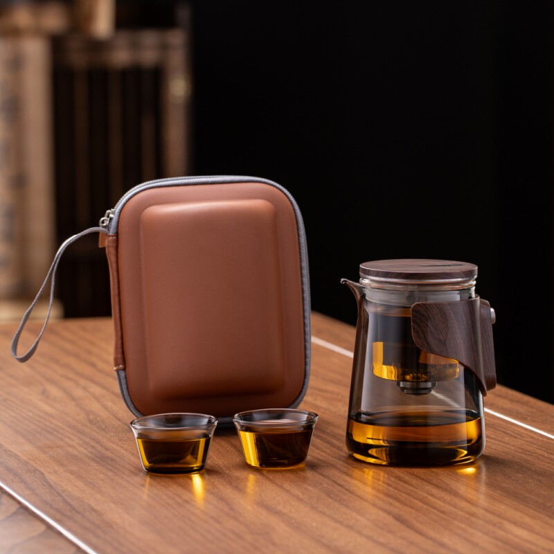 Top pot elegant cup portable travel tea set