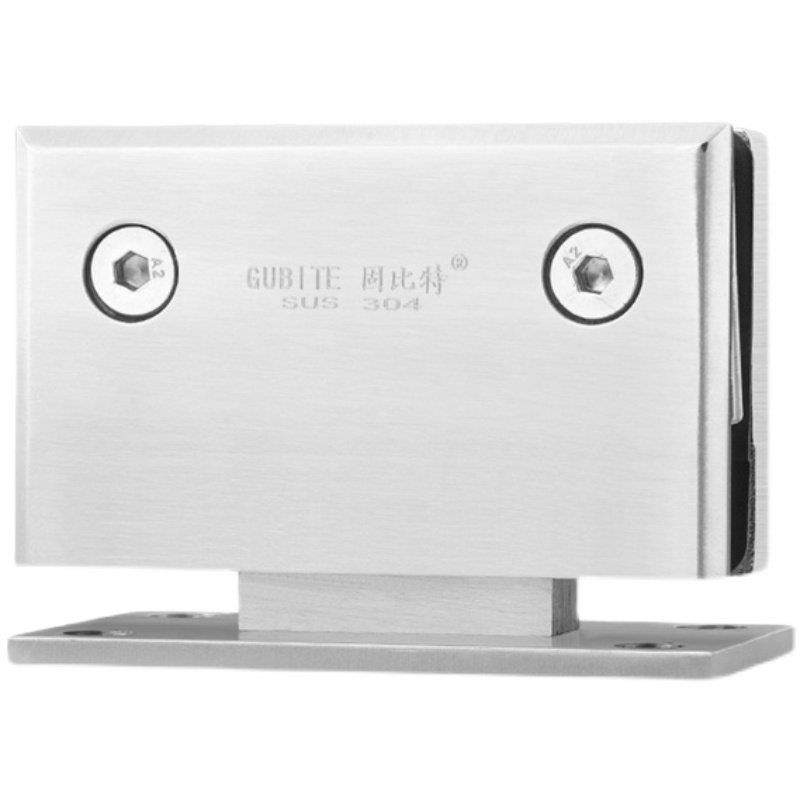 免挖缺口浴室夹304不锈钢淋浴房玻璃门合页门夹铰链180度免开槽,淘宝优惠券,粉丝福利购,淘宝优惠卷