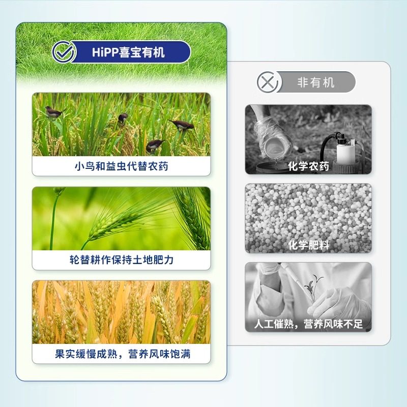 喜宝HiPP 港版婴幼儿辅食有机米粉5种谷物米糊200g 原装进口 - 图1