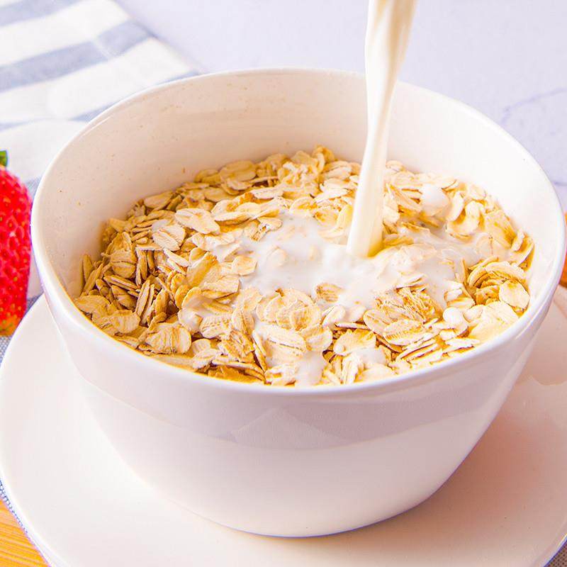 正宗燕麦片5斤2罐即食无糖精麦片冲饮未脱脂纯麦片早餐健身代餐速,淘宝优惠券,粉丝福利购,淘宝优惠卷