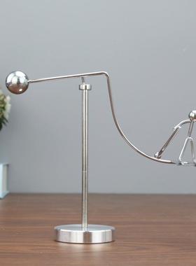 推荐金属杠杆平衡小铁人摆