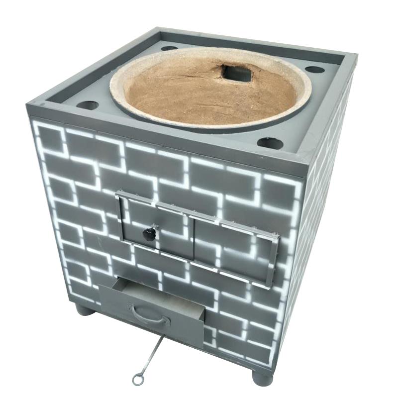 柴火鸡灶大锅台设备土灶台铁锅炖柴火灶商用灶柴气两用灶台自吸 - 图3