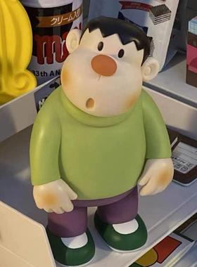 胖虎手办桌面摆件办公桌家居饰品客厅玄关装饰品摆件呆萌家居装饰