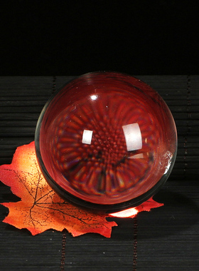 藏式水晶球摆件酒柜玄关装饰办公室开业送礼摆件