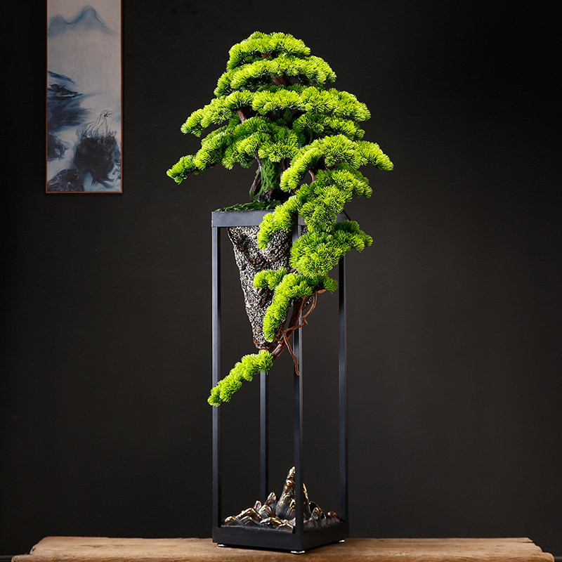 仿真植物大型落地摆件客厅过道别墅酒店装饰品绿植盆景盆栽迎客松,淘宝优惠券,粉丝福利购,淘宝优惠卷