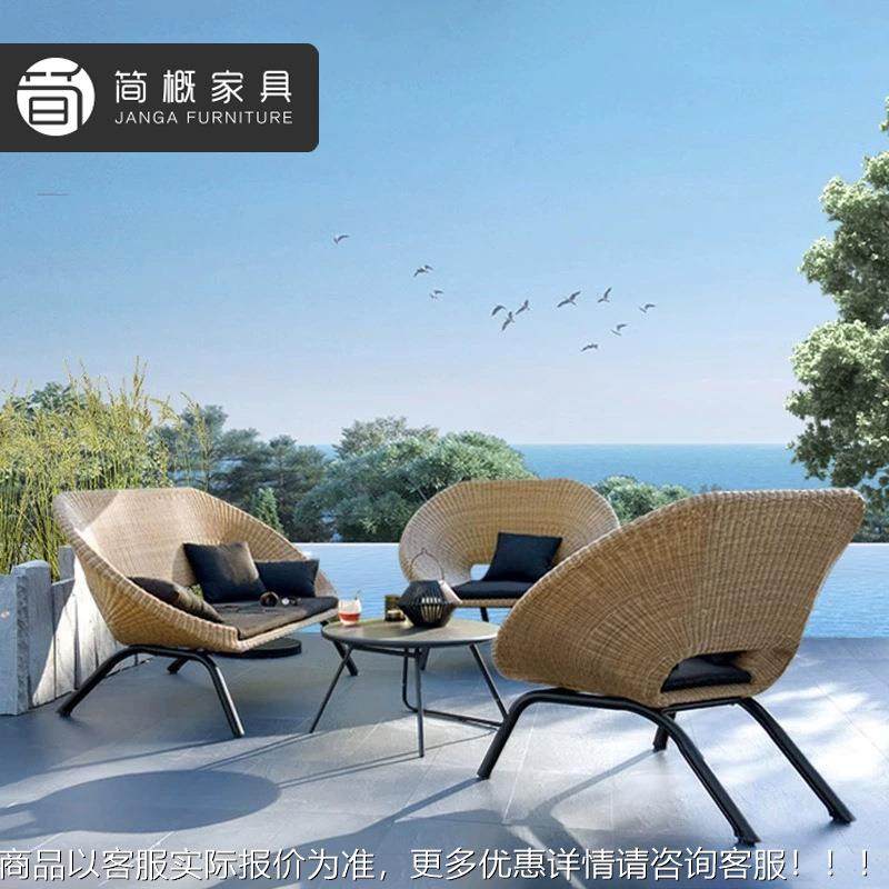 休闲院椅沙露台花园三件套藤发户外别墅民宿58阳台小茶几室庭外桌,淘宝优惠券,粉丝福利购,淘宝优惠卷