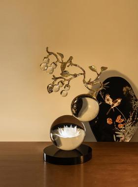 汉美轻奢高档水贝晶葫芦乔招财摆件25071701客搬厅玄关电视柜饰品