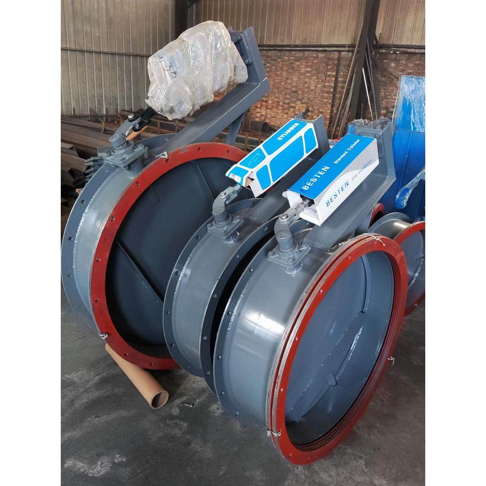 气动通风蝶阀DN500碳钢法兰式圆/方风门除尘管道调风阀烟道热风阀,淘宝优惠券,粉丝福利购,淘宝优惠卷