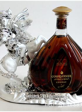 【折扣价】美式仿铜脂工树艺家居摆件拿破仑洋红酒架意酒柜玄创关