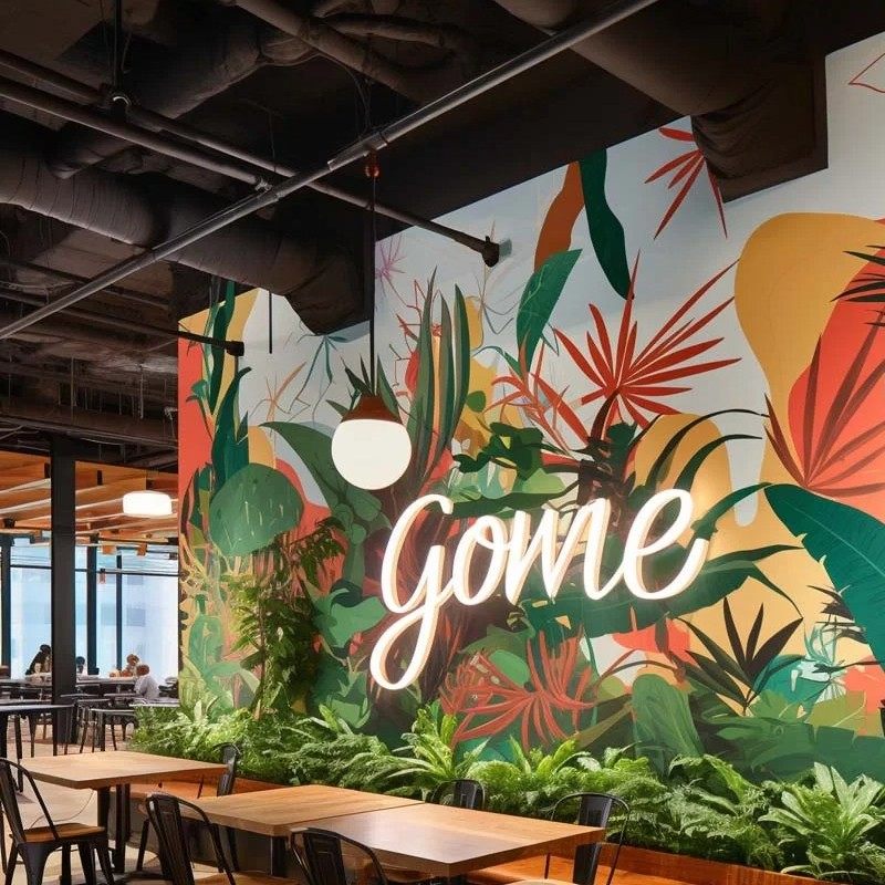 8D东南亚风格壁布热带雨林植物壁画饭厅背景墙纸酒店酒吧森林墙布,淘宝优惠券,粉丝福利购,淘宝优惠卷