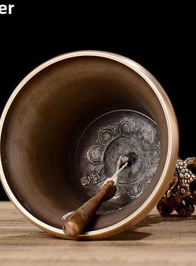 奥AFO斯特尼泊尔手工铜钻股大石钟钻九石装钟家铜钟环饰品