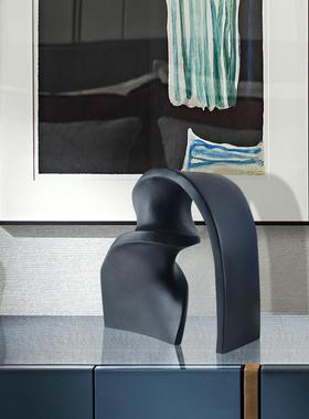 艺抽象术装摆件创意现简约代办公室客SHBA2822厅电视柜酒柜样板房