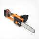 Lithium battery chain saw plastic box self-renewal chain saw 10/12 optional logging saw garden trimming electric tools