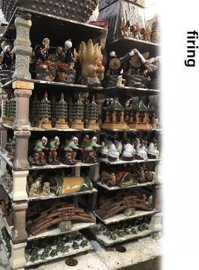 采购产品假山饰品，园林化，大型桥鱼件塘装KVR饰饰品，绿大型吸