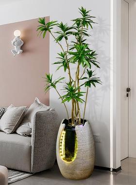 流水喷盆景创意ins摆件办公室落地欧居室内客厅泉装饰北工家JJP艺