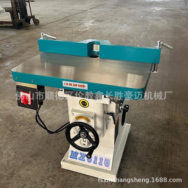 厂家直供MX5115A亚克力修边机小锣机倒角机立式单轴木工镂铣床 - 图0