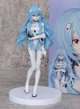 美少女系列 MH EVA 绫波丽 长发 站姿 剧场版 模型 摆件 盒装模型