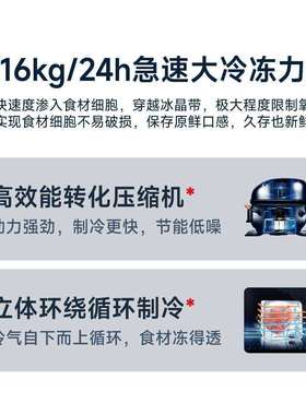 冰柜冷柜智能卧式铜管冷藏冷冻商用冷冻柜保鲜单温速冻柜