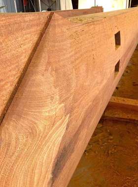 番龙眼户外木地板唐木园林材料用木工地工程建筑木方用料