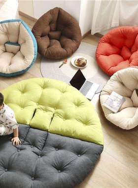懒人沙发地上榻榻米靠背坐垫一体加厚蒲团卧室小沙发