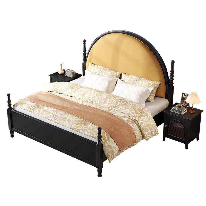 法式复古实木床巴黎双人1.8m主卧中古风简约软包床1.5m储物收纳床,淘宝优惠券,粉丝福利购,淘宝优惠卷