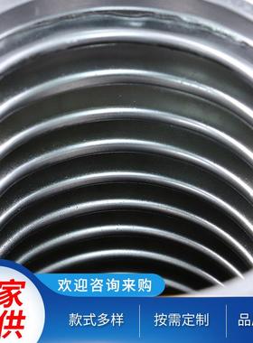 304不锈钢法兰金属波纹软管钢丝编织耐高温低温高压蒸汽防爆软管