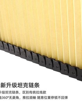 免打孔蜂巢折叠门无轨推拉隔断卫生间卧室厨房浴室隐形简易平移门